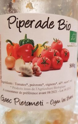 Piperade Bio - 3700000000013