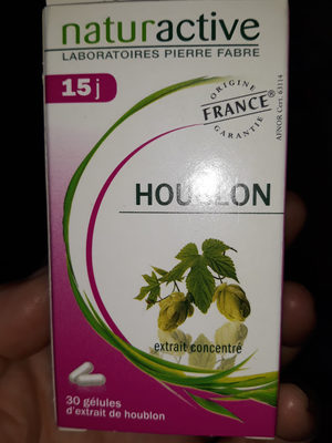 Houblon Elusanes,Boite 30 Gelules Naturactive - 3700026996864