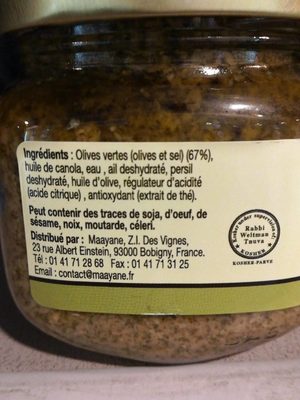 Suprême D'olives Vertes - 3700029201514