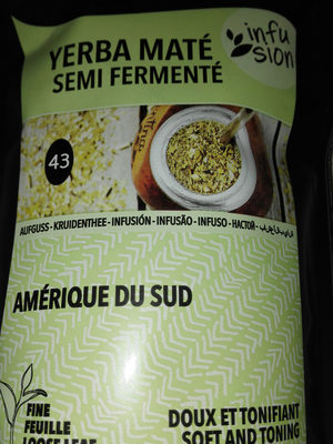 Thé Maté Yerba semi fermenté 100G - 3700110007810