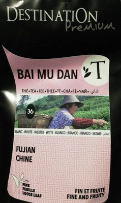 Thé blanc BAI MU DAN - 3700110044426