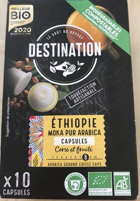 Ethiopie Moka Pur Arabica - 3700110048578