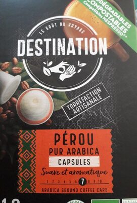 Capsules pur arabica perou - 3700110048608