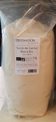 Sucre de canne blond non raffiné - 3700113071856