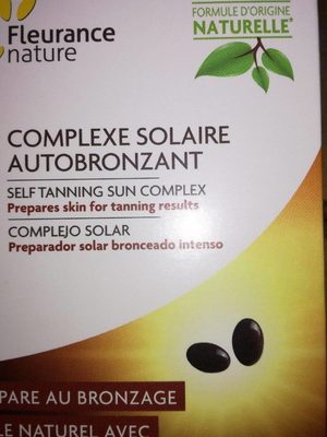 Complexe solaire autobronzant - 3700211133289