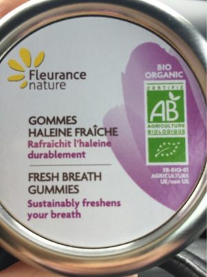 Gommes Haleine fraiche - 3700211141017