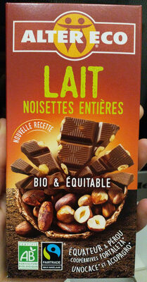Lait noisettes entières - 3700214610039