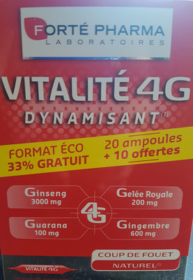 Forte Pharma Vitalite 4G Dynamisant - 3700221314623