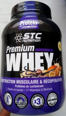 Whey Pure Premium Protein Vanille - 750GR - STC Nutrition - 3700225601132