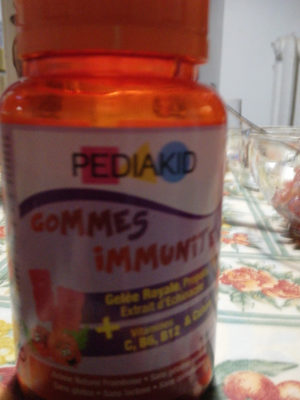 Gommes Immunité - 60 Gommes - Pédiakid - 3700225602320