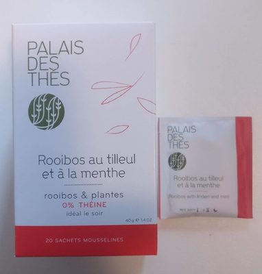Rooibos au tilleul et à la menthe - 3700256703744