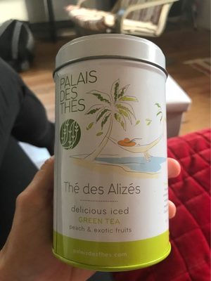 Thé des alizées, pêche et fruits exotiques - 3700256704208