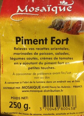 Piment fort - 3700483800438