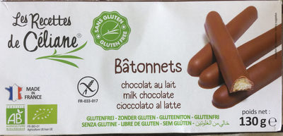 Bâtonnets chocolat au lait - 3700566452097