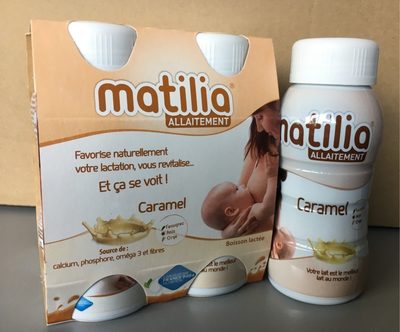 Boisson lactée - Matilia Allaitement Caramel - 3700653812018