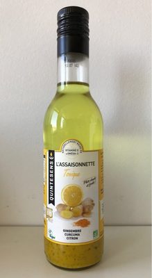 Assaisonnette - La Tonique - Gingembre, Curcuma, Citron - 3700663000399