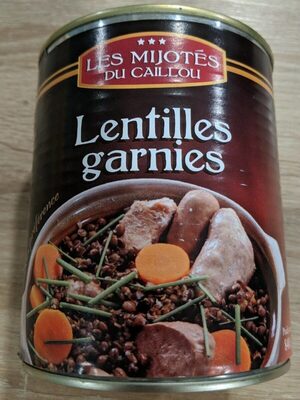 Lentilles garnies - 3700739201484