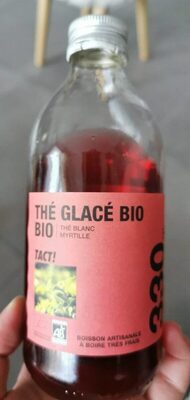The glacé bio thé blanc myrtille - 3700749301099