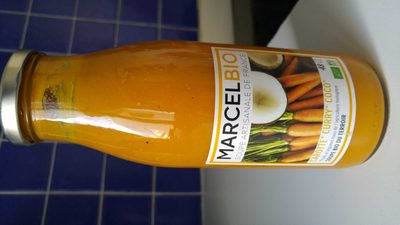 Soupe bio carotte curry coco - 3700749302164