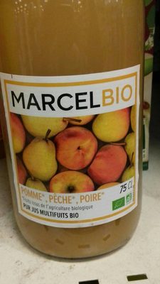 Marcel bio pomme pêche poire - 3700749302300