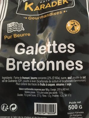 Galettes Bretonnes - 3700754780056
