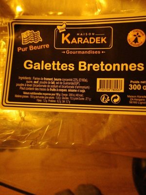 Galettes Bretonnes Pur Beurre - 3700754780537