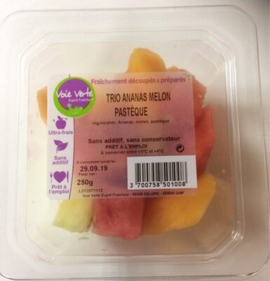 Trio ananas melon pasteque - 3700758501008