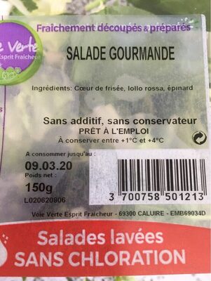 Salade gourmande - 3700758501213