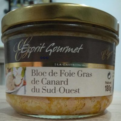 Bloc de foie gras de canard du sud-est - 3700766401314