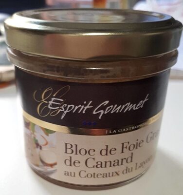 Bloc de foie gras de canard - 3700766410286