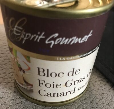 Bloc de foie gras de canard - 3700766410415