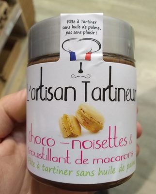 Pâte à Tartiner Choco-Noisettes & Croustillant de Macarons - 3700774301439