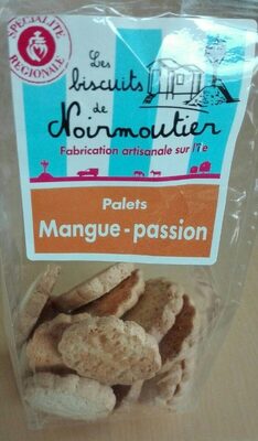 Les biscuits de Noirmoutier-Palets Mangue Passion - 3700796302940