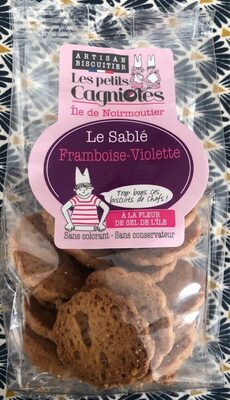Sablé Framboise - Violette - 3700796303091