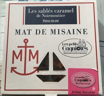 Sablés caramel de Noirmoutier - 3700796303114
