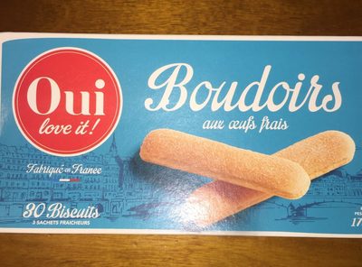 Boudoirs aux oeufs frais - 3700867000034