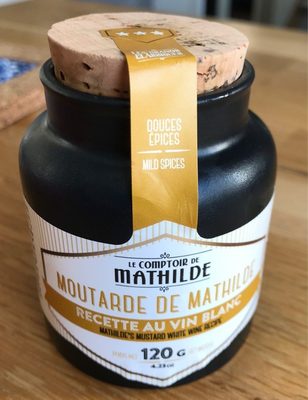 Moutarde de Mathilde - recette au vin blanc - 3700961306544