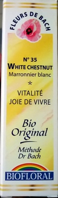 Fleurs de Bach Whute chestnut Marronnier blanc - 3760029841356