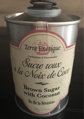 Sucre roux à La Noix De Coco - 3760063320657
