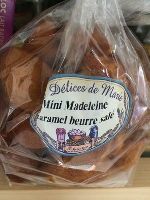 Mini madeleine caramel beurre salé - 3760074872268