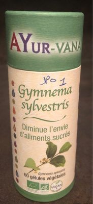 Ayur Vana Gymnema Sylvestris Bio 60 Gélules - 3760089420799