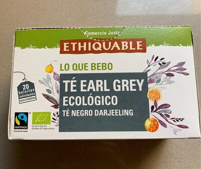 Te Earl Grey Ecológico - 3760091726308