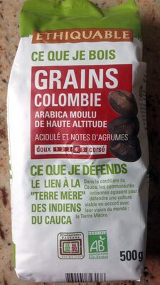 Café grains Colombie - 3760091727138
