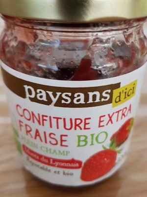 Confiture extra fraise bio - 3760091728562