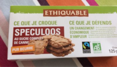 Speculoos Au Sucre Complet De Canne Bio & équitable - 3760091729651