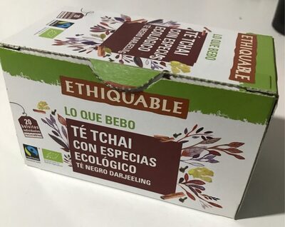 Té tchai con especias ecológico - 3760091729927