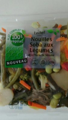 Nouilles sobas aux légumes - 3760094449563