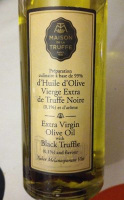 Huile D'olive De Truffe Noire 0,1% - 3760114520333