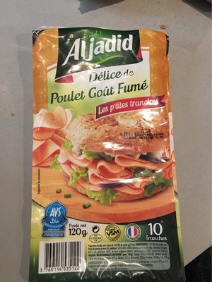 Délice de Poulet Goût Fumé - 3760114535122