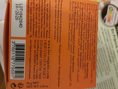 Lov Organic Rooibos Orange Cannell Bio - 3760118779591